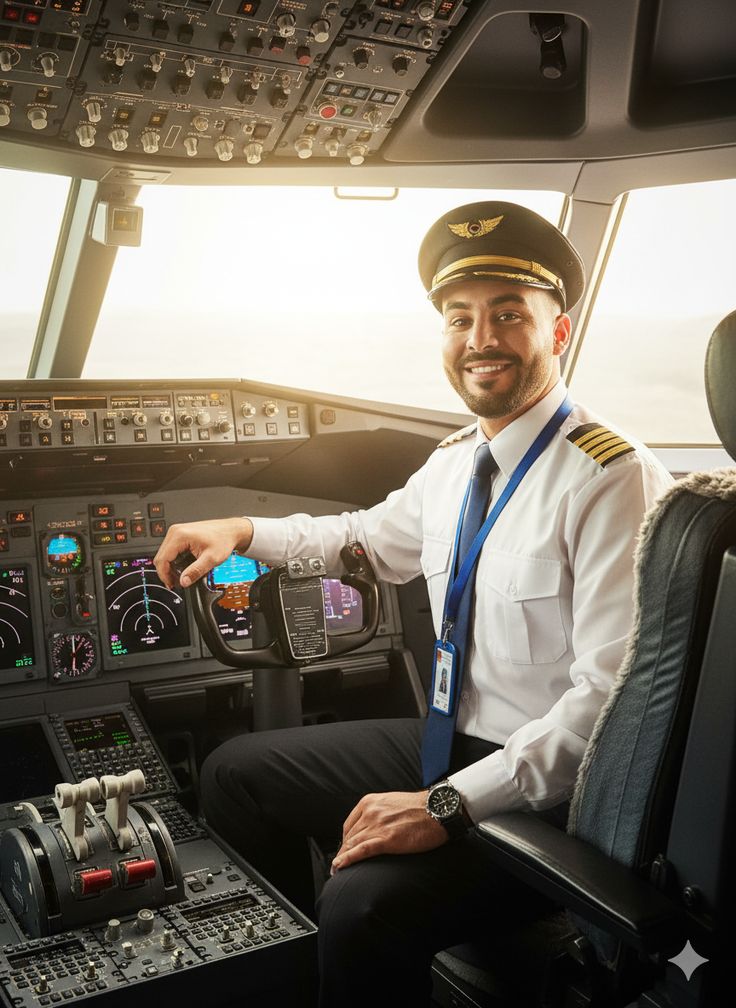 خلبان: سفیر آسمان و رهبر پروازهای ایمن