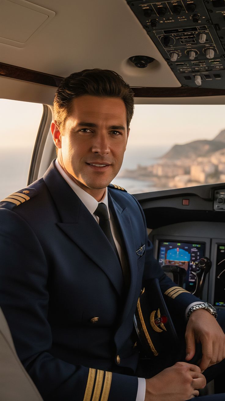 خلبان: سفیر آسمان و رهبر پروازهای ایمن