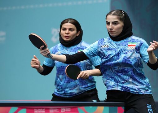 قهرمانی تیم پینگ‌پنگ زنان ایران در بازی‌های کشور‌های اسلامی