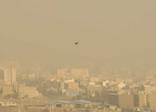 آلودگی هوا در ۱۶ شهر خوزستان