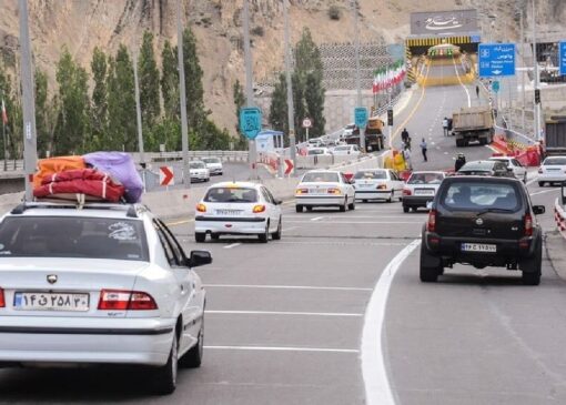 تردد روان در بیشتر محور‌های شمالی