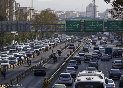 اعلام آخرین وضعیت ترافیک تهران در مسیر‌های پرتردد