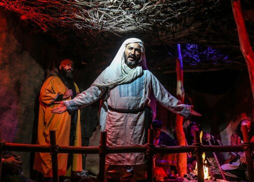 گرامیداشت ایام فاطمیه با برپایی نمایشگاه کوچه‌های بنی هاشم در دیزج دیز