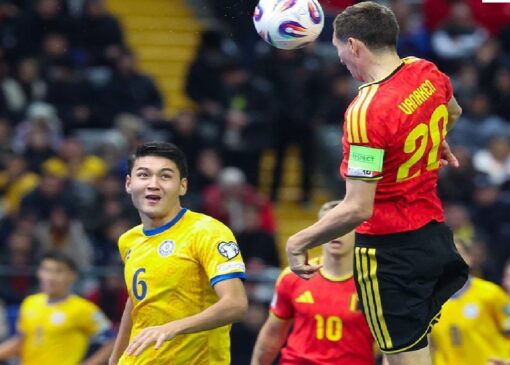 قزاقستان ۱ - ۱ بلژیک/ صعود شیاطین سرخ به هفته آخر کشیده شد+ فیلم