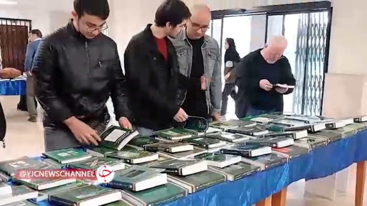 برپایی نمایشگاه کتاب در بابل + فیلم