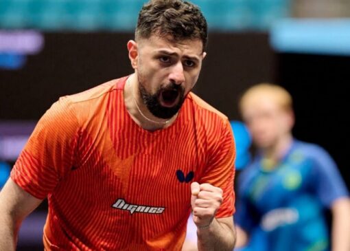 تنیس روی میز عمان؛ پیروزی نیما عالمیان برابر حریف لهستانی در دور مقدماتی