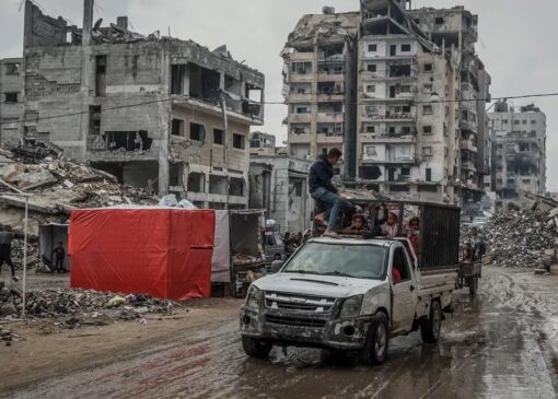 شرایط بحرانی مردم غزه در فصل سرما + فیلم