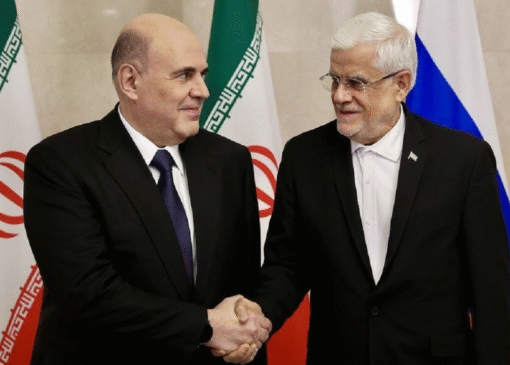 میشوستین: روسیه و ایران همکاری‌های اقتصادی و تجاری خود را گسترش می‌دهند