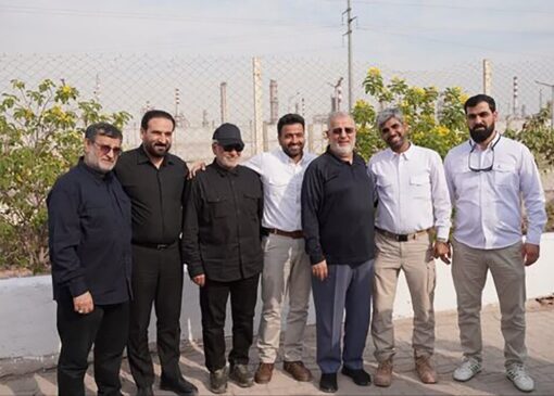 بازدید فرماندهان سپاه از پروژه «مهر خلیج فارس»