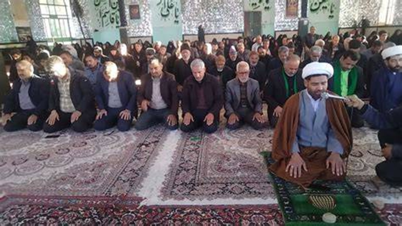 برگزاری نماز باران در روستای رشیدآباد به روایت تصاویر