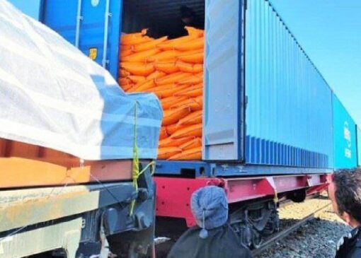 آغاز صادرات سیمان ایران به افغانستان از مسیر ریلی