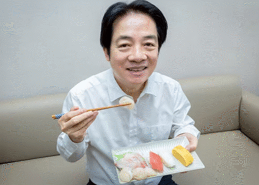 رئیس تایوان با سوشی از ژاپن حمایت کرد