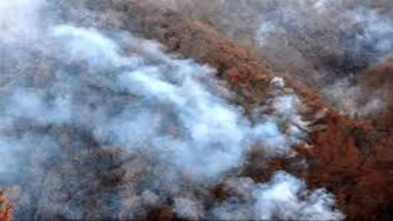 آخرین گزارش از وضعیت آتش سوزی در الیت مرزن‌آباد + فیلم