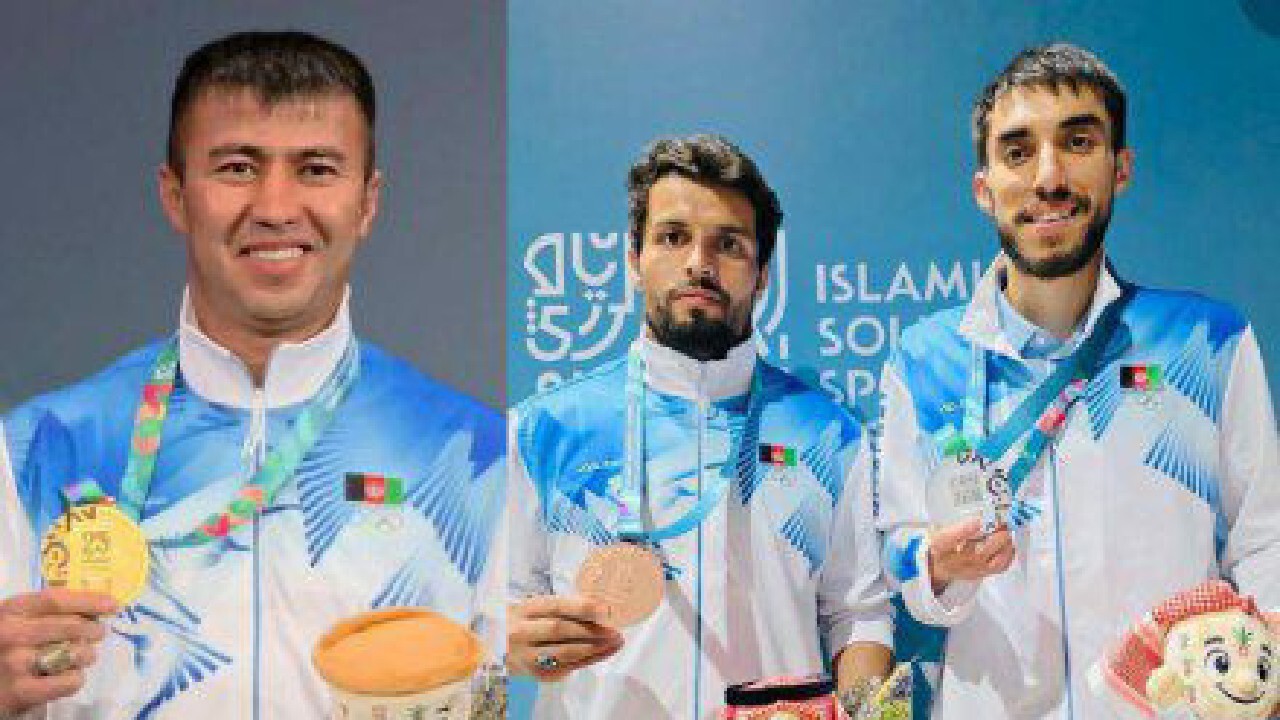 طلای تاریخی و ۳ مدال؛ افغانستان در بازی‌های کشورهای اسلامی درخشید