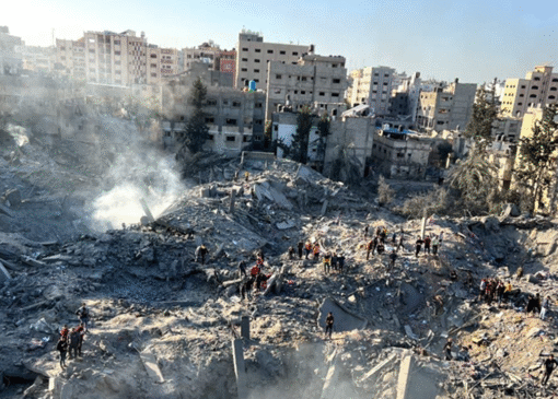 شهادت ۵ نفر در حمله رژیم صهیونیستی به شهر غزه + فیلم و تصاویر