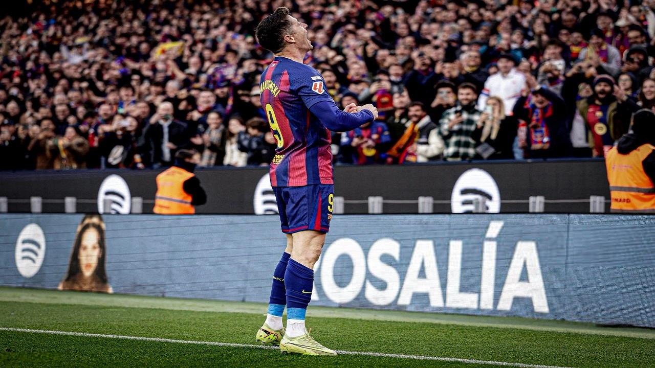 بارسلونا ۴ - ۰ اتلتیک بیلبائو/ در‌های معبد فوتبال با گلباران باز شد+ فیلم