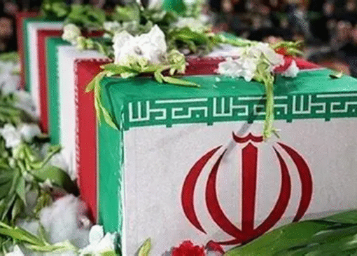 مراسم استقبال از شهید گمنام در ماهدشت به مناسبت ایام فاطمیه + فیلم