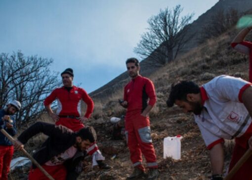 ۴۹ سورتی پرواز توسط بالگرد‌های هلال‌احمر در حادثه حریق جنگل‌های الیت