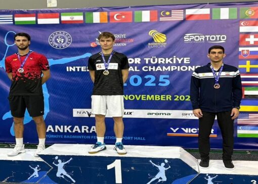 مسابقات بدمینتون ویکتور ترکیه؛ حیاتی برنزی شد