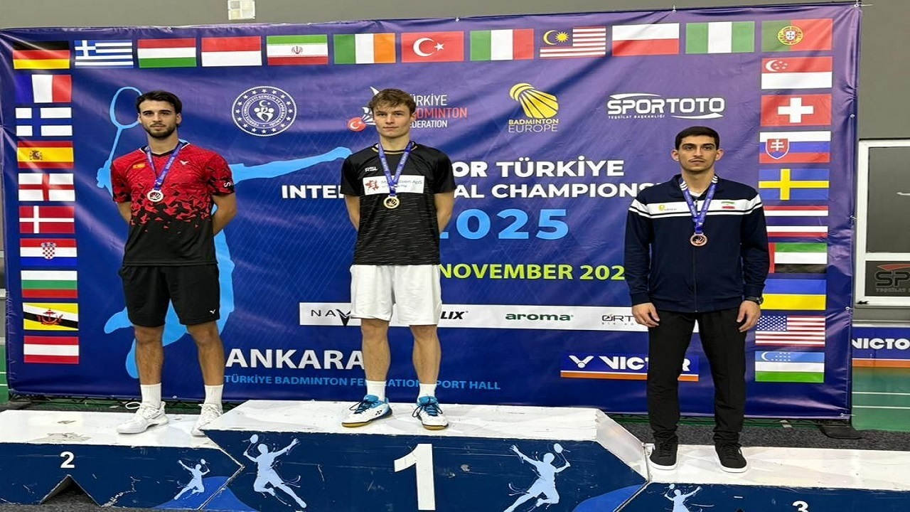 مسابقات بدمینتون ویکتور ترکیه؛ حیاتی برنزی شد