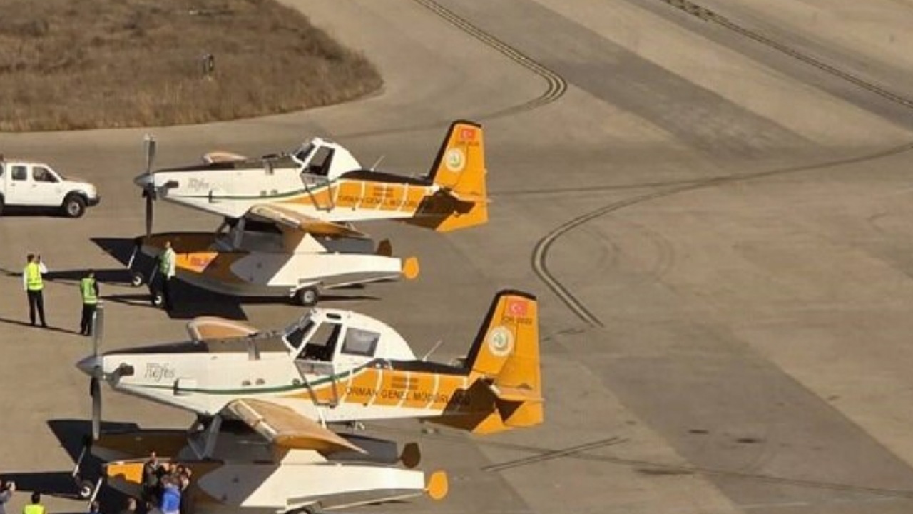 هواپیما‌های آب‌پاش ترکیه‌ای وارد ایران شدند