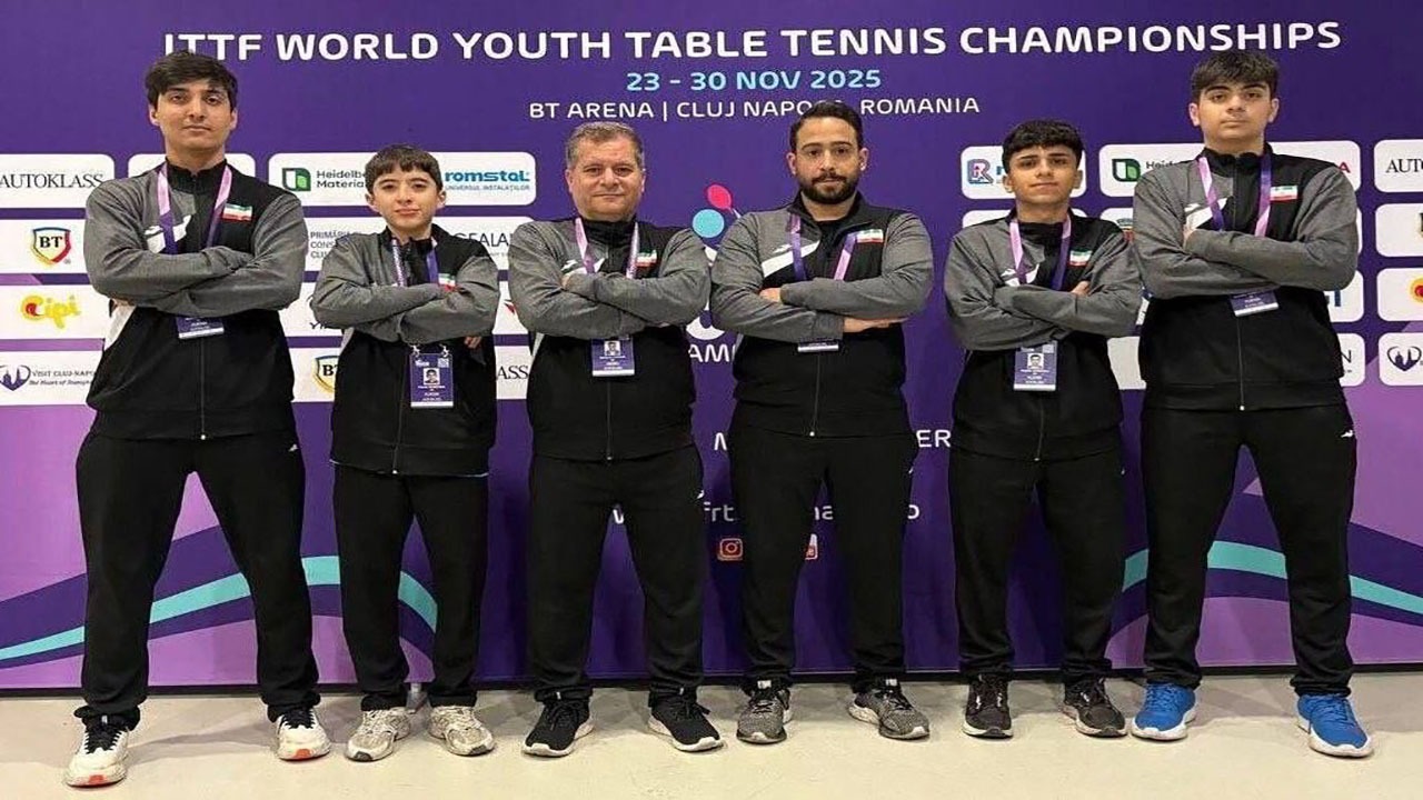 شکست تیم تنیس‌روی‌میز نوجوانان ایران در یک قدمی مدال جهانی