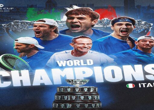 هت‌تریک قهرمانی ایتالیا در تنیس دیویس کاپ