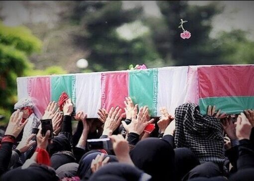 وداع باشکوه مردم کنارتخته و کمارج با شهید گمنام دفاع مقدس + فیلم