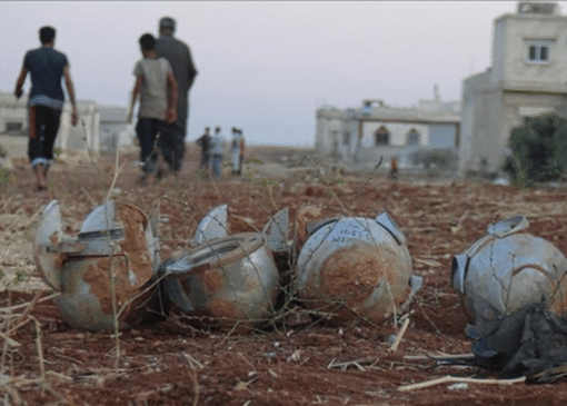 جنایت اسرائیل با استفاده از بمب خوشه‌ای در لبنان + فیلم