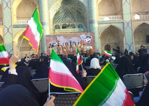 رزمایش اقتدار بسیجیان در امیر چخماق یزد/ توان رزمی برای دشمنان