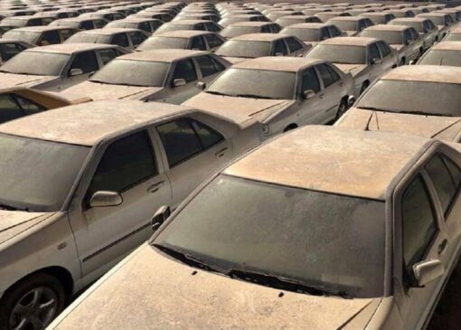 ۱۱۵۸ خودروی رها شده در پایتخت به پارکینگ منتقل شد