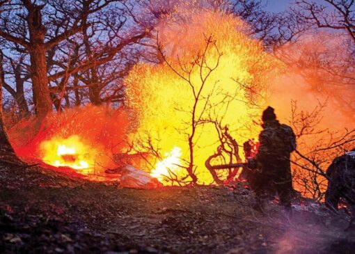 آتش‌سوزی اخیر حدود ۱۰ هکتار از اراضی جنگلی الیت چالوس را نابود کرد