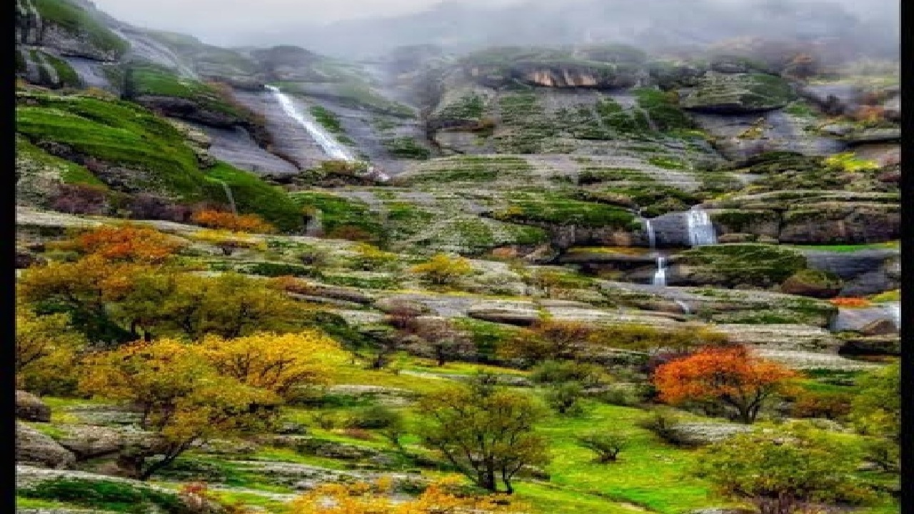 مخمل‌کوهِ بارانیِ لرستان + فیلم