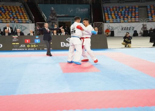 صعود جهانی کاراته‌کای قمی به مرحله یک هشتم نهایی