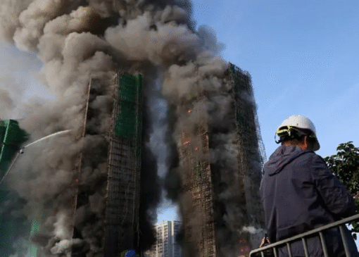 تعداد کشته‌ها به ۹۴ نفر افزایش یافت/ مرگبارترین آتش‌سوزی هنگ‌کنگ در ۸۰ سال گذشته