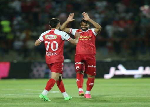 شمس آذر قزوین ۰ - ۰ پرسپولیس / نبرد حساس سرخ‌ها برای صدرنشینی