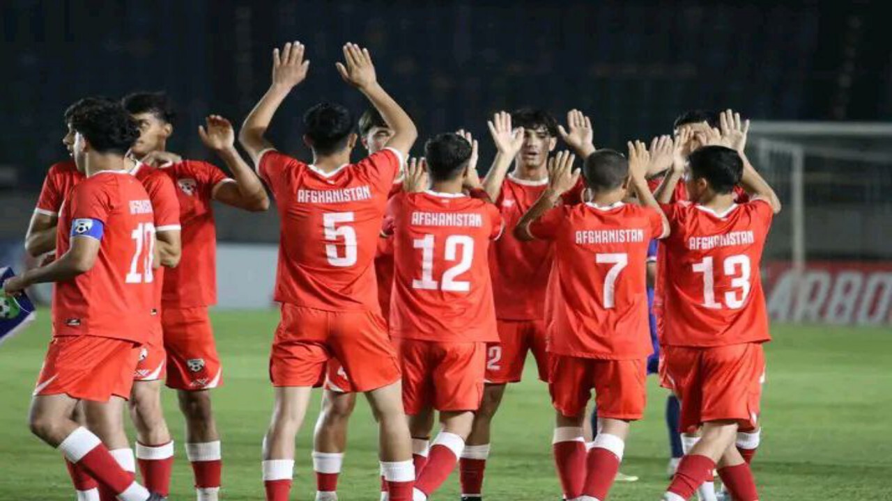 پیروزی نمادین نوجوانان افغانستان در برابر نپال در آسیا