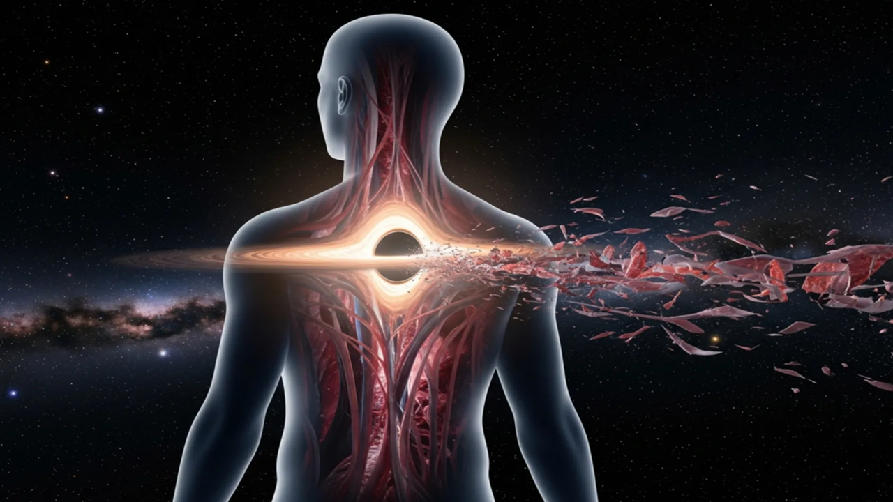 اگر سیاه‌چاله نخستین از بدن شما عبور کند، چه اتفاقی می‌افتد؟