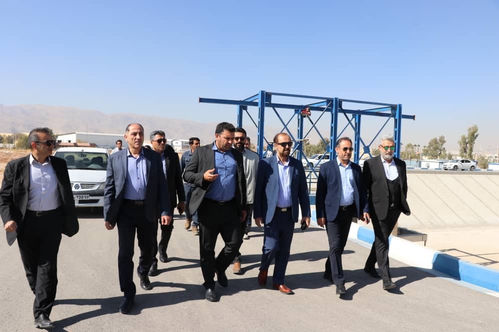 آغاز آبگیری طرح ارتقای ظرفیت تصفیه‌خانه فاضلاب شهرک صنعتی شیراز