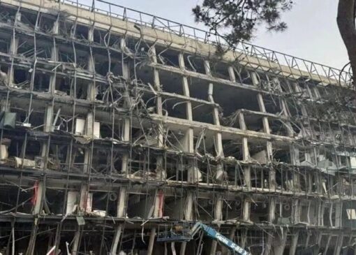 موسسه صهیونیستی که در جنگ ۱۲ روزه ویران شد + فیلم