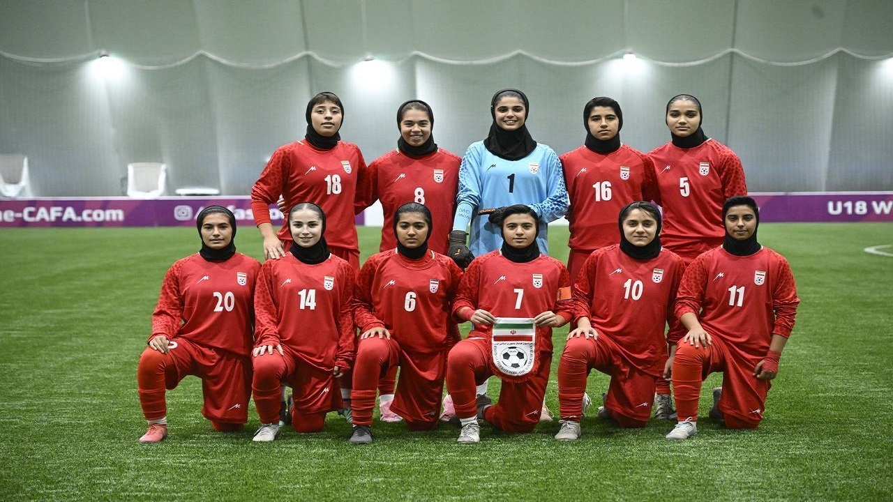 تورنمنت زیر ۱۸ سال دختران کافا؛ ایران سوم شد