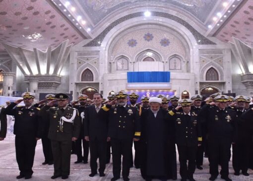 تجدید میثاق فرماندهان نیروی دریایی ارتش با آرمان‌های امام (ره)