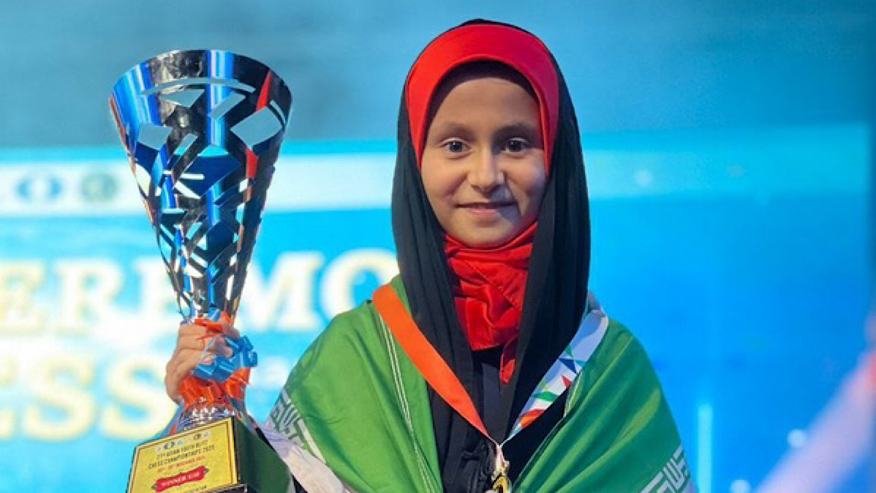 درخشش دختر شطرنج‌باز ایران در آسیا