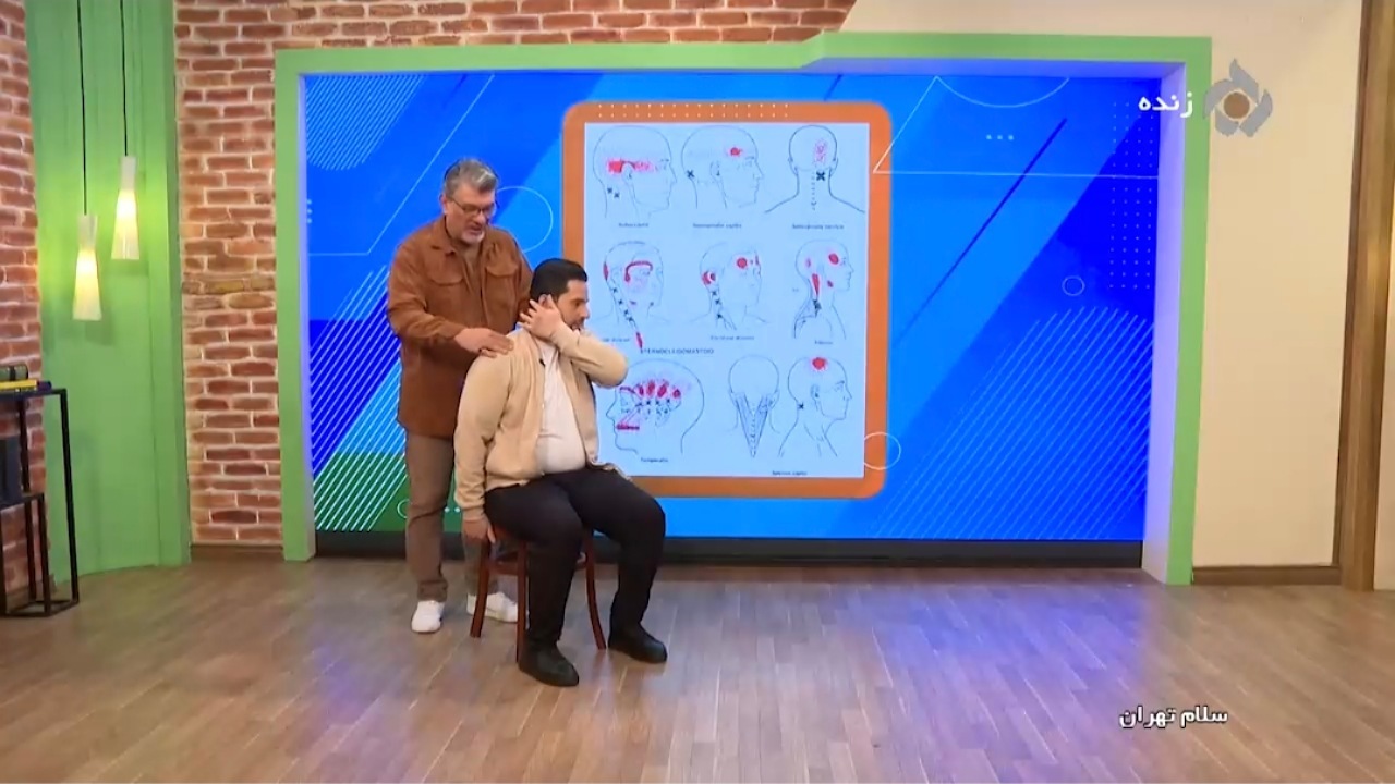 آموزش چند تمرین کششی برای کاهش درد گردن + فیلم