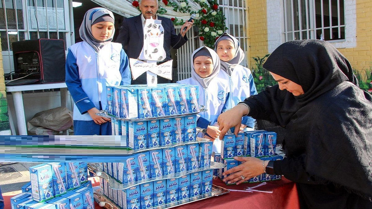 توزیع شیر در مدارس قم از روز شنبه ۱۵ آذر آغاز می شود