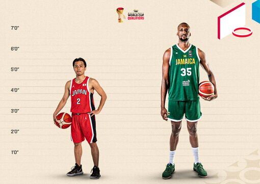 بلندترین و کوتاه‌ترین بسکتبالیست‌های انتخابی جام جهانی؛ از غول ایرانی تا پسر ۱۷۰ سانتی‌متری