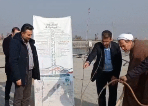 پویش درختکاری به مناسبت بزرگداشت شهدای اقتدار و روز جهانی خاک در هادیشهر