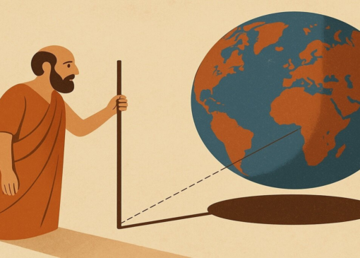 محاسبه دقیق محیط زمین با یک تکه چوب در ۲۴۰۰ سال پیش