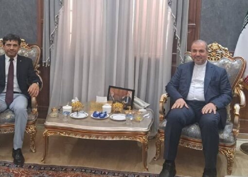 دیدار و گفت‌وگوی مدیر دفتر کمیته بین‌المللی صلیب سرخ در عراق با سفیر ایران 