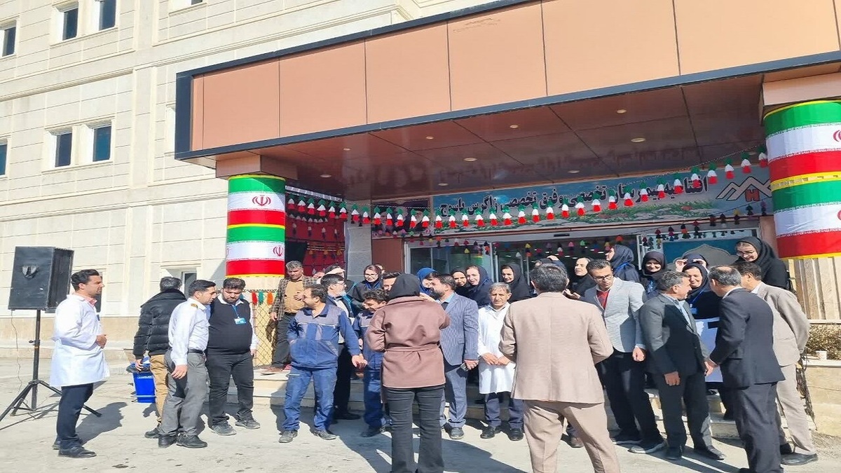 فاز نخست بیمارستان زاگرس یاسوج در سفر استانی رییس‌جمهور بهره‌برداری شد